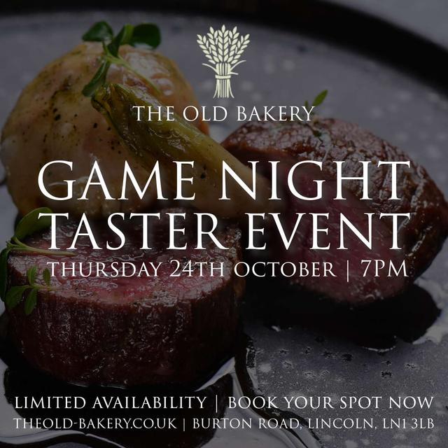Lincolnshire Game Taster Night 