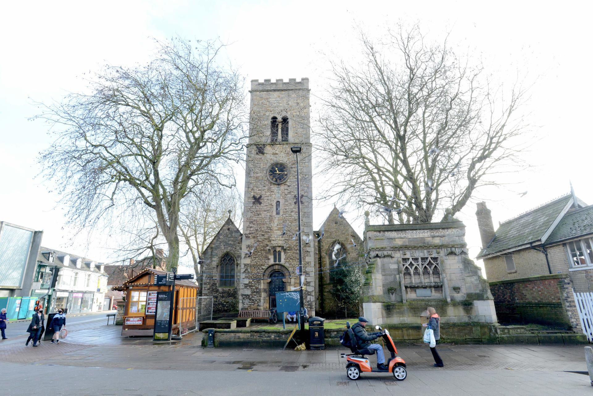 Works to begin to transform St Mary Le Wigford Church landscape thanks to HSHAZ – City of Lincoln Council