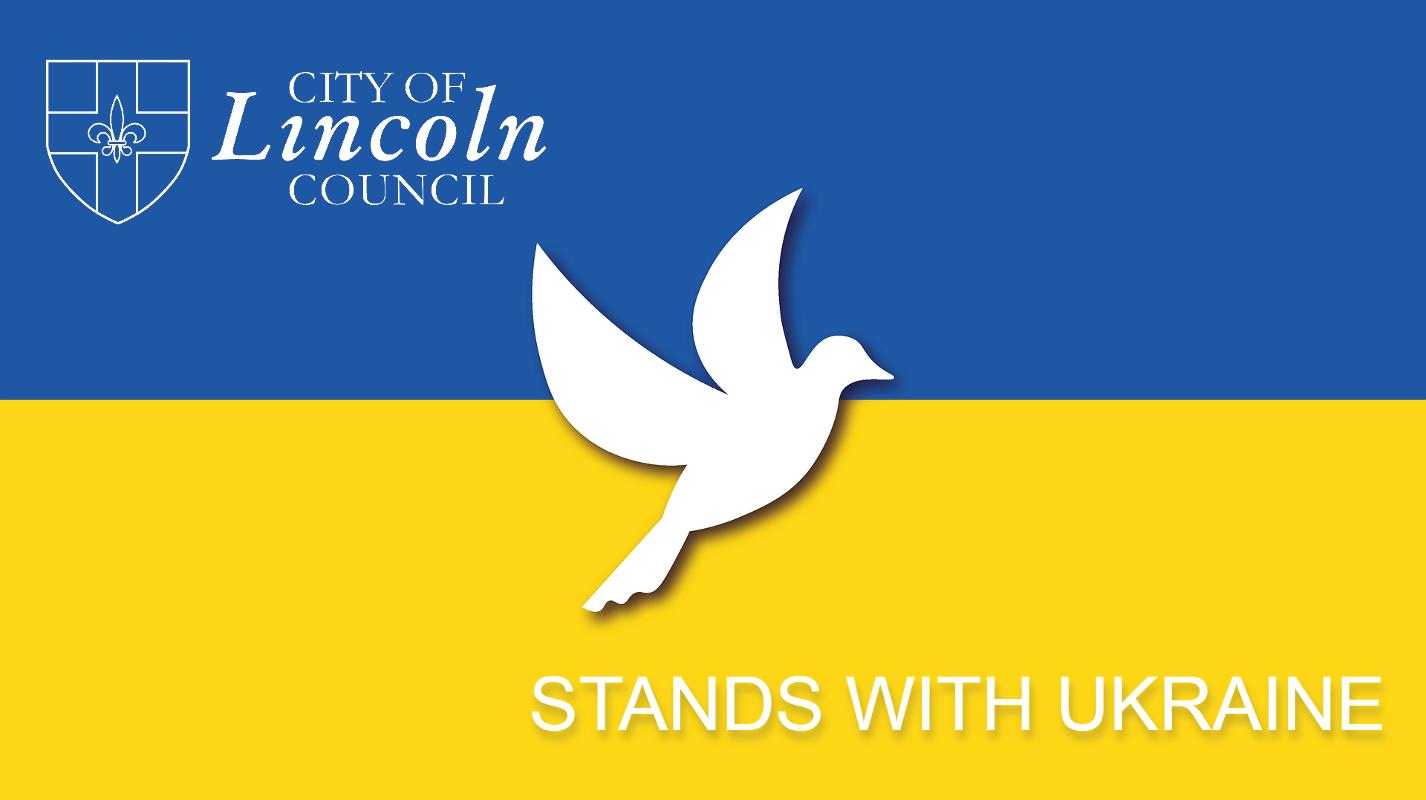 City of Lincoln stands with Ukraine on first anniversary of Russian invasion  