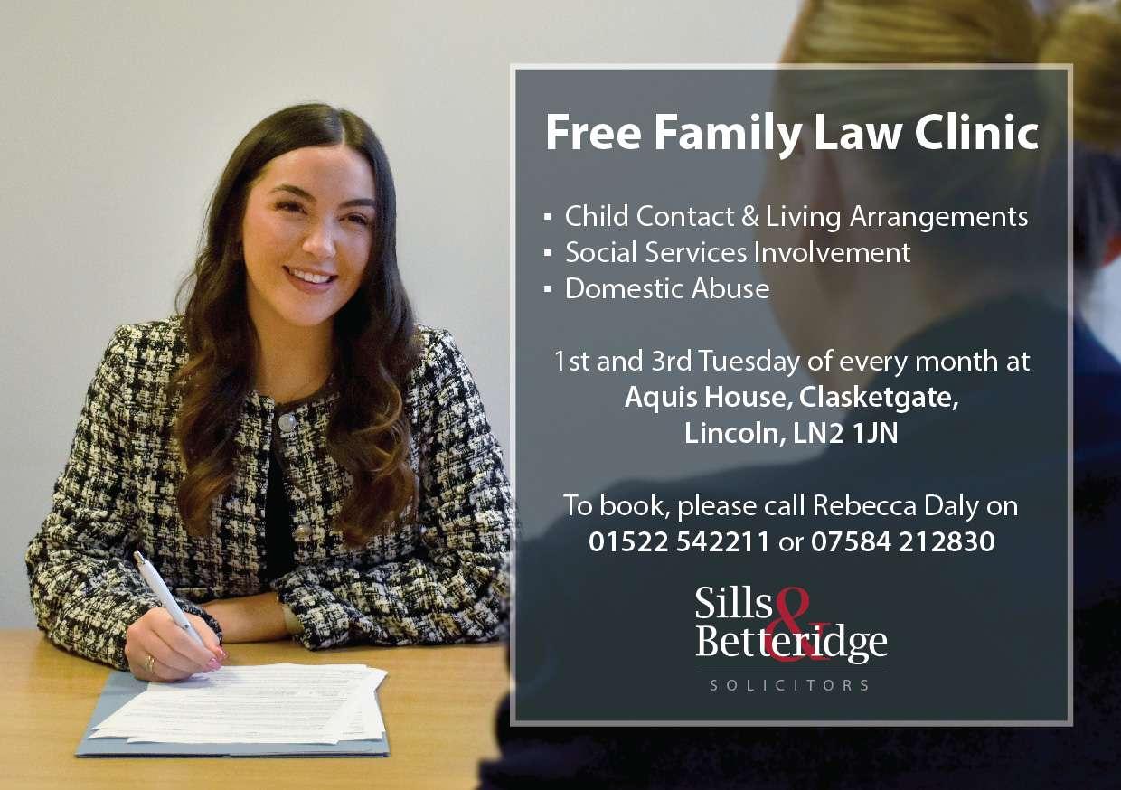 Free Family Law Clinic → bookings now being taken