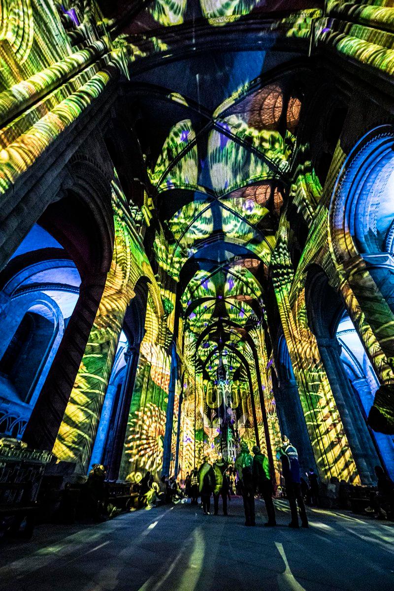 Luxmuralis are bringing their show Life to Lincoln Cathedral.
February 15th to 18th, the Cathedral will be transformed into a scape of mesmerising projections and atmospheric ambience in celebration of the World and everything that calls it home.
 