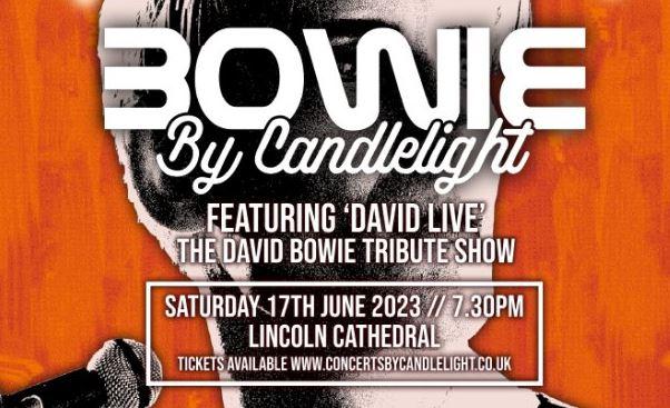 For one night only, Bowie by Candlelight will be bringing back the magic and unique feeling of David Bowie Live! See performances of his greatest hits like ‘Let’s Dance’, ‘Starman’, ‘Life on Mars’, and much more.
Visit our website to book your tickets⬇️
  