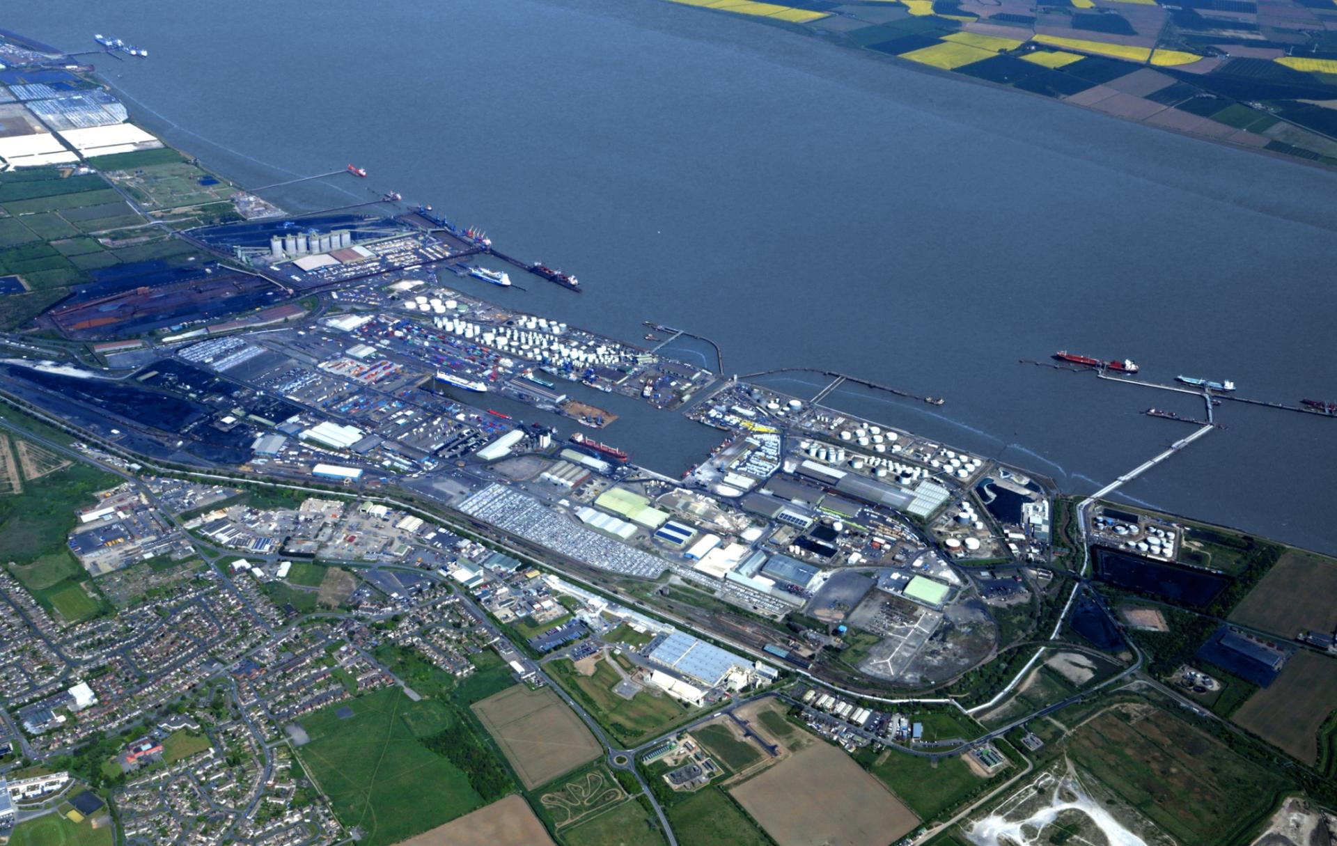 Proposed Immingham green energy terminal development