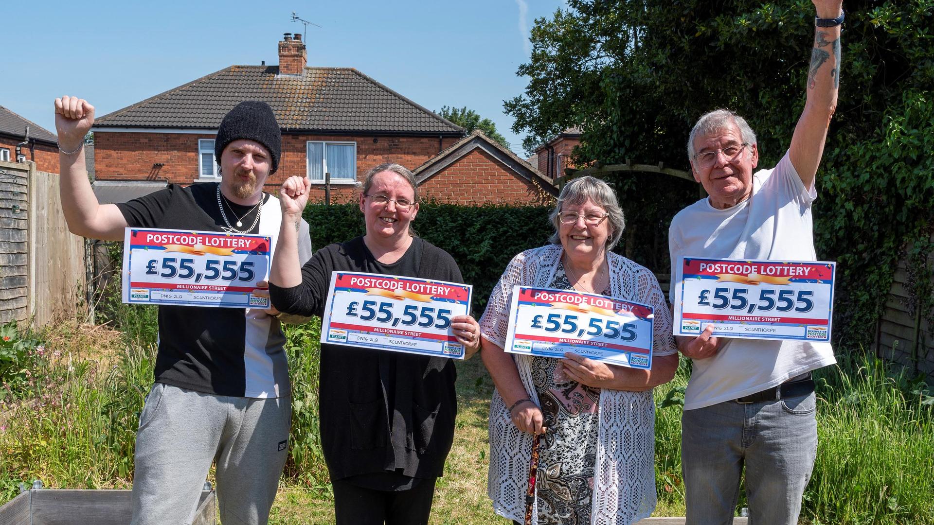 Scunthorpe families scoop share of £1million in Postcode Lottery