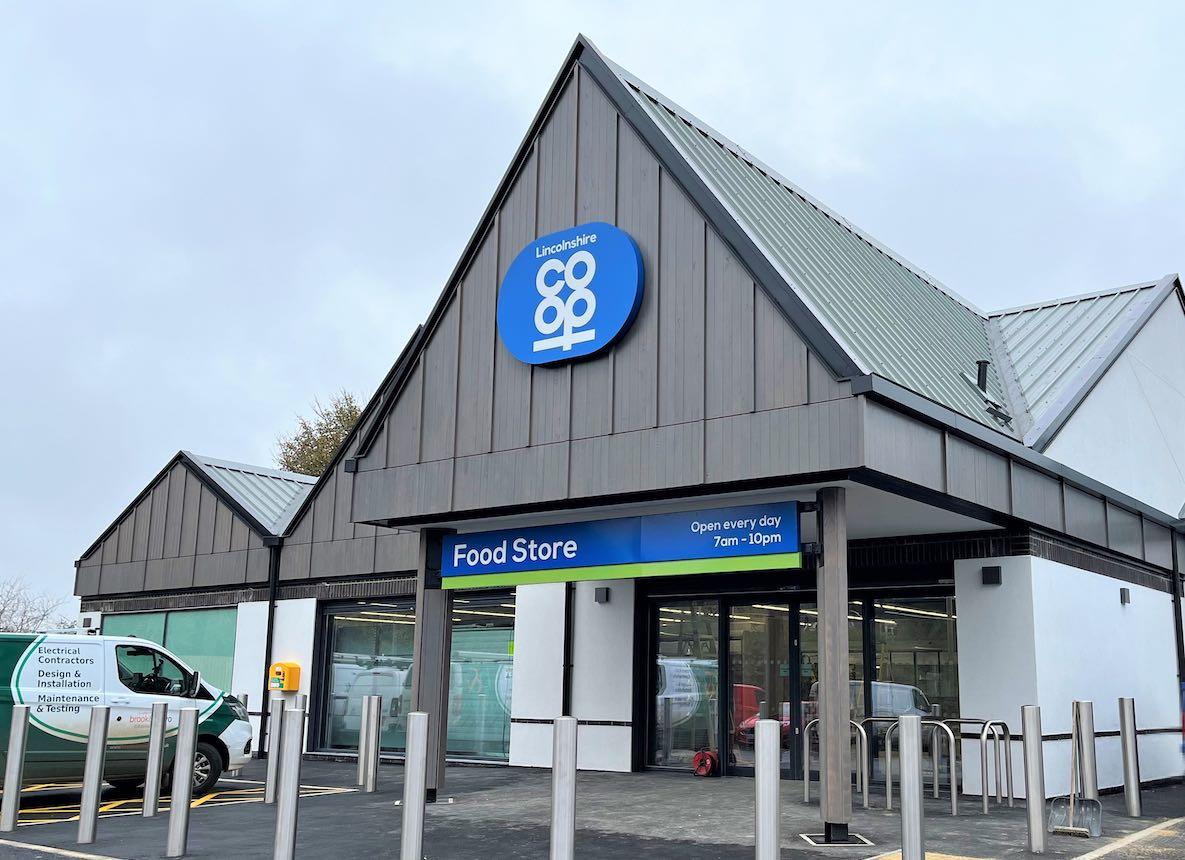 Lincolnshire Co-op Corringham Road Food Store in Gainsborough opening on Thursday 30th November