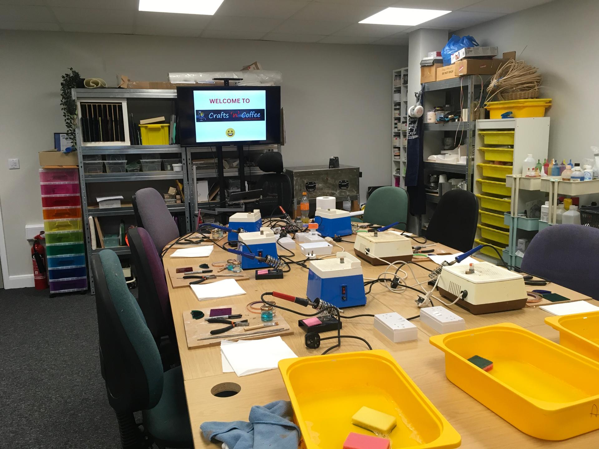 Crafts ‘n’ Coffee relocates to new and bigger premises!